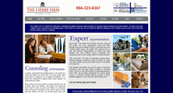 Desktop Screenshot of liebbefirm.com